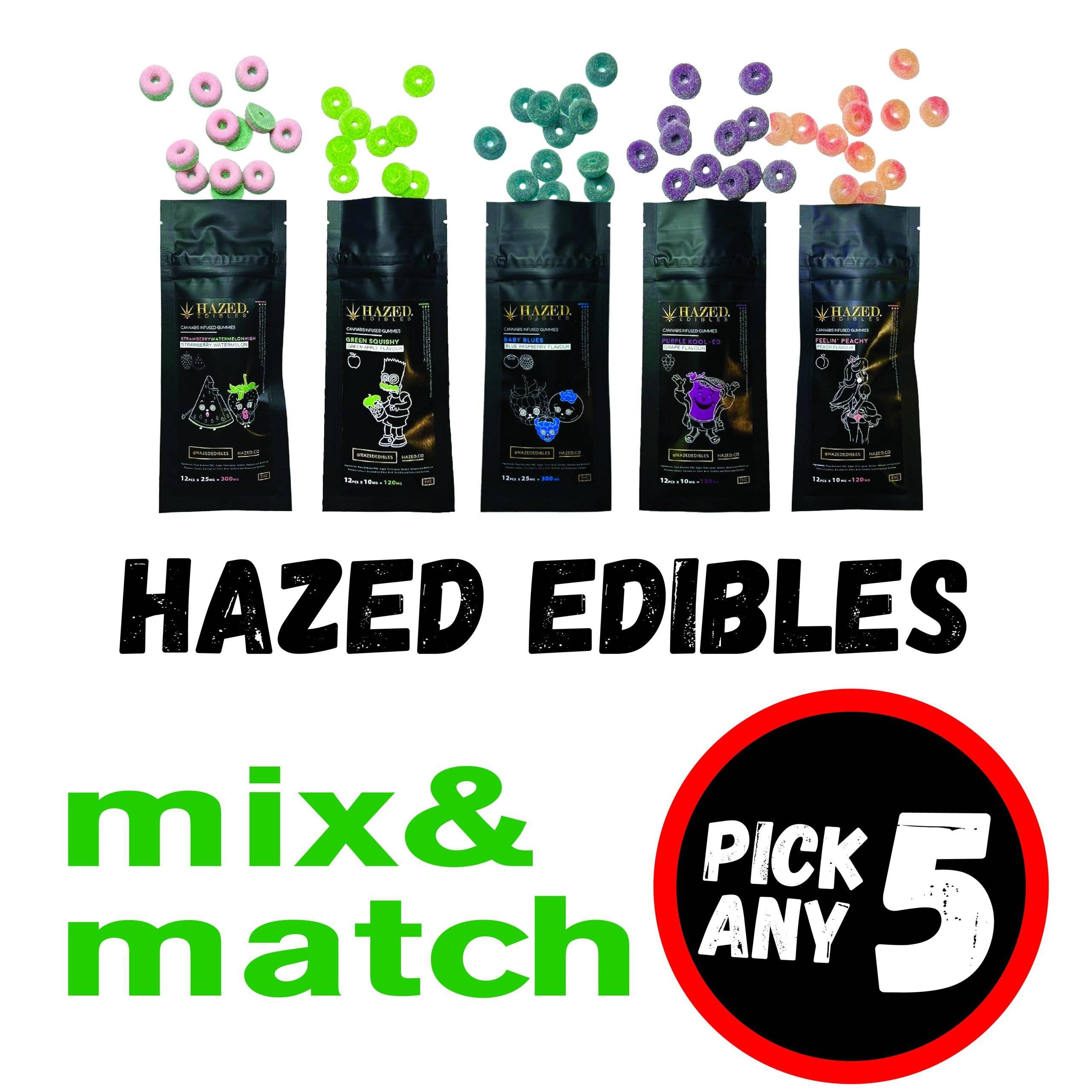 5 Hazed Edibles