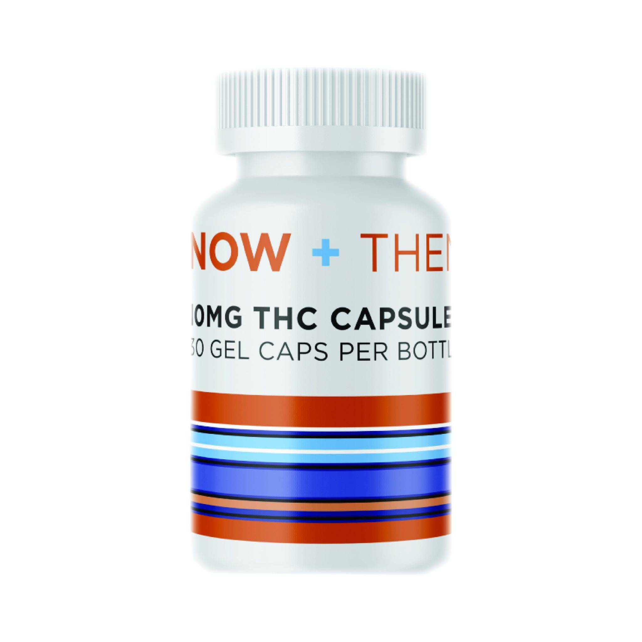Now + Then THC Gel Capsules Experience the Ultimate High 300mg