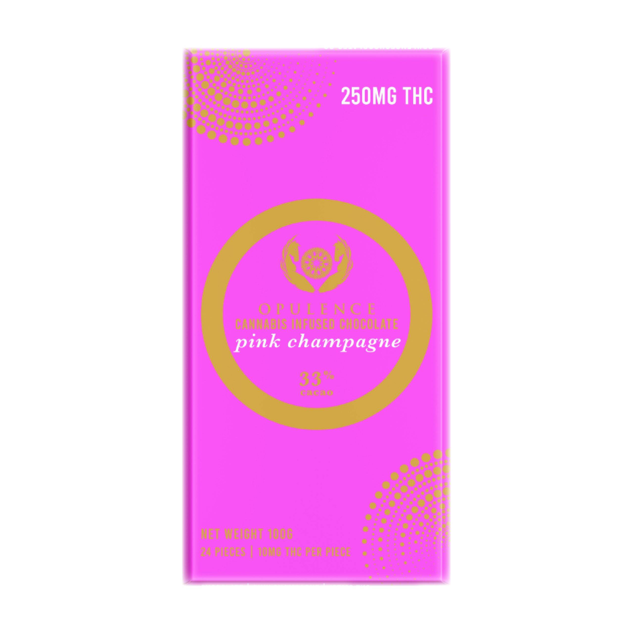 Pink Champagne Chocolate Bar
