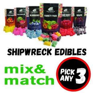 Pick Any 3 Shipwreck Edibles