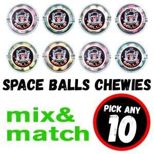 Space Balls Edibles 10 Packs