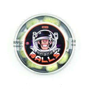 Alien Green Apple Space Balls