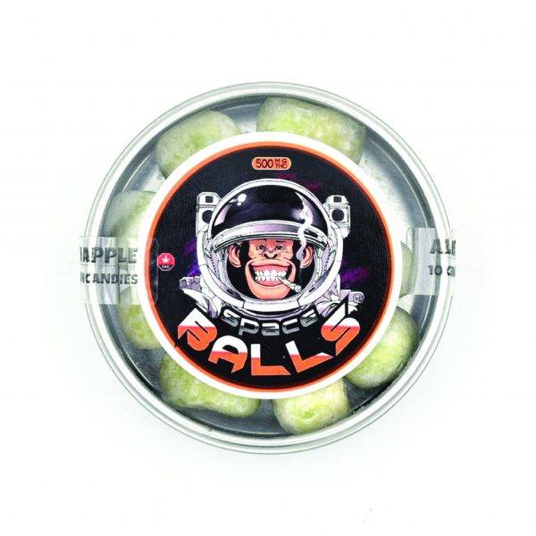 Alien Green Apple Space Balls