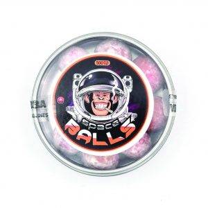 mixed berry space balls