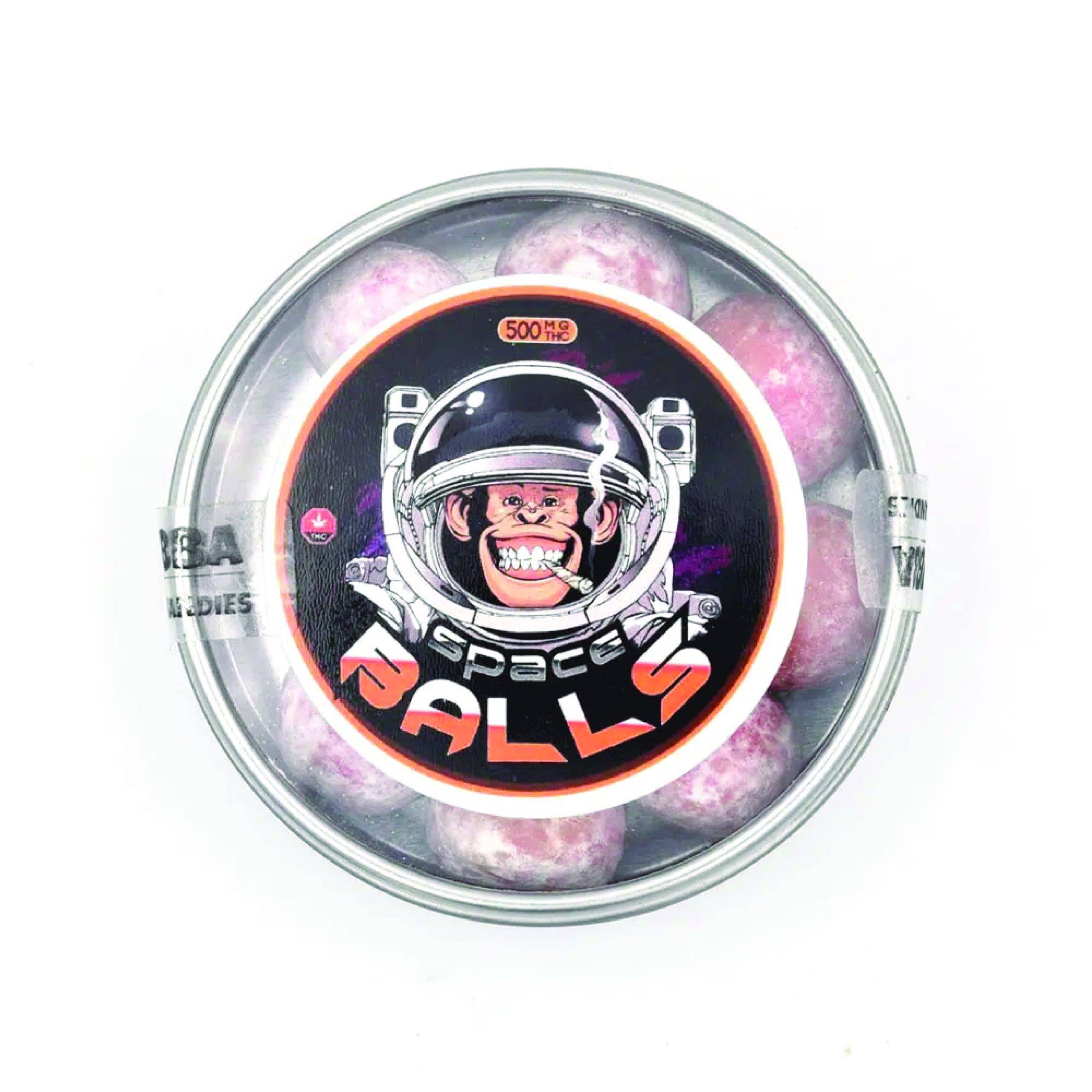 mixed berry space balls