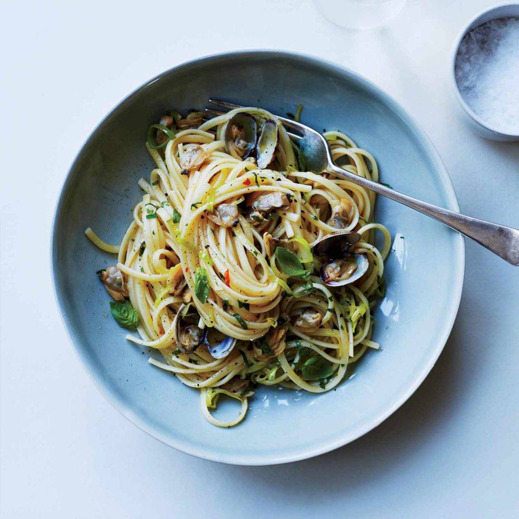 Cannabis Infused Pasta with Clams and Chili Recipe