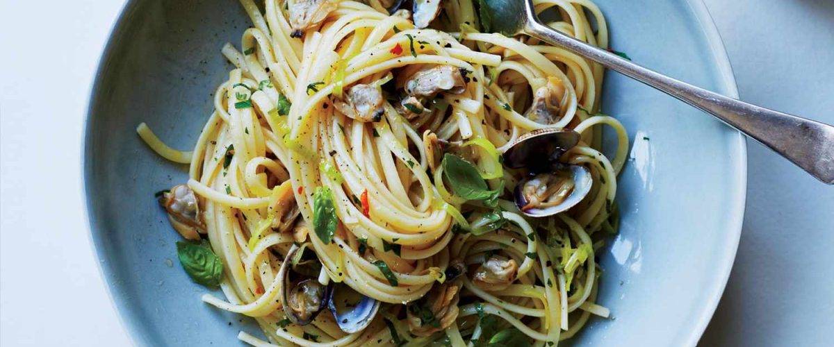 Cannabis Infused Pasta with Clams and Chili Recipe
