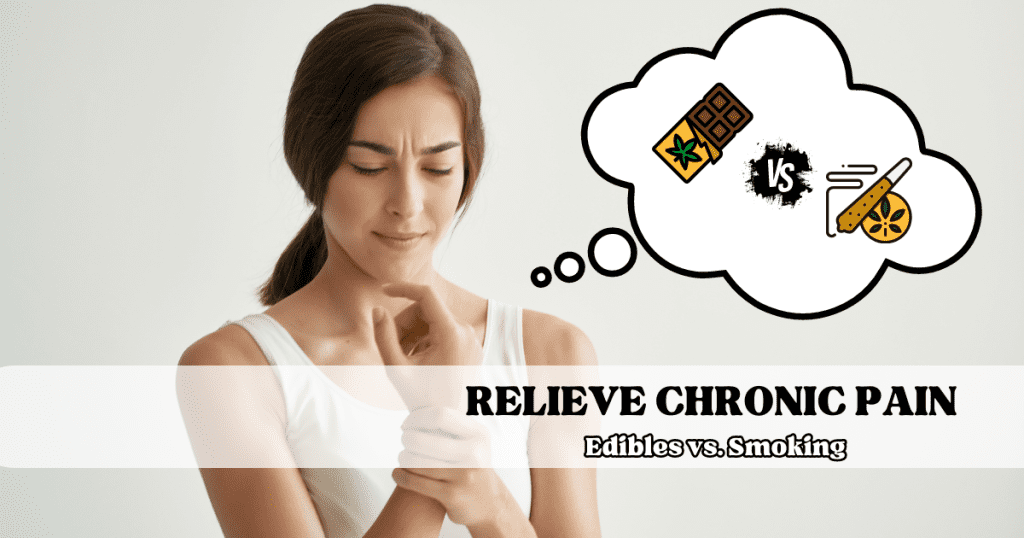 girl with chronic pain | chronic pain edibles vs smoking - buy bud canada