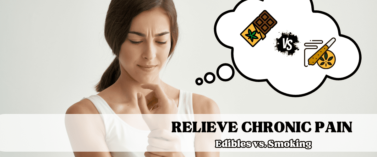 girl with chronic pain | chronic pain edibles vs smoking - buy bud canada
