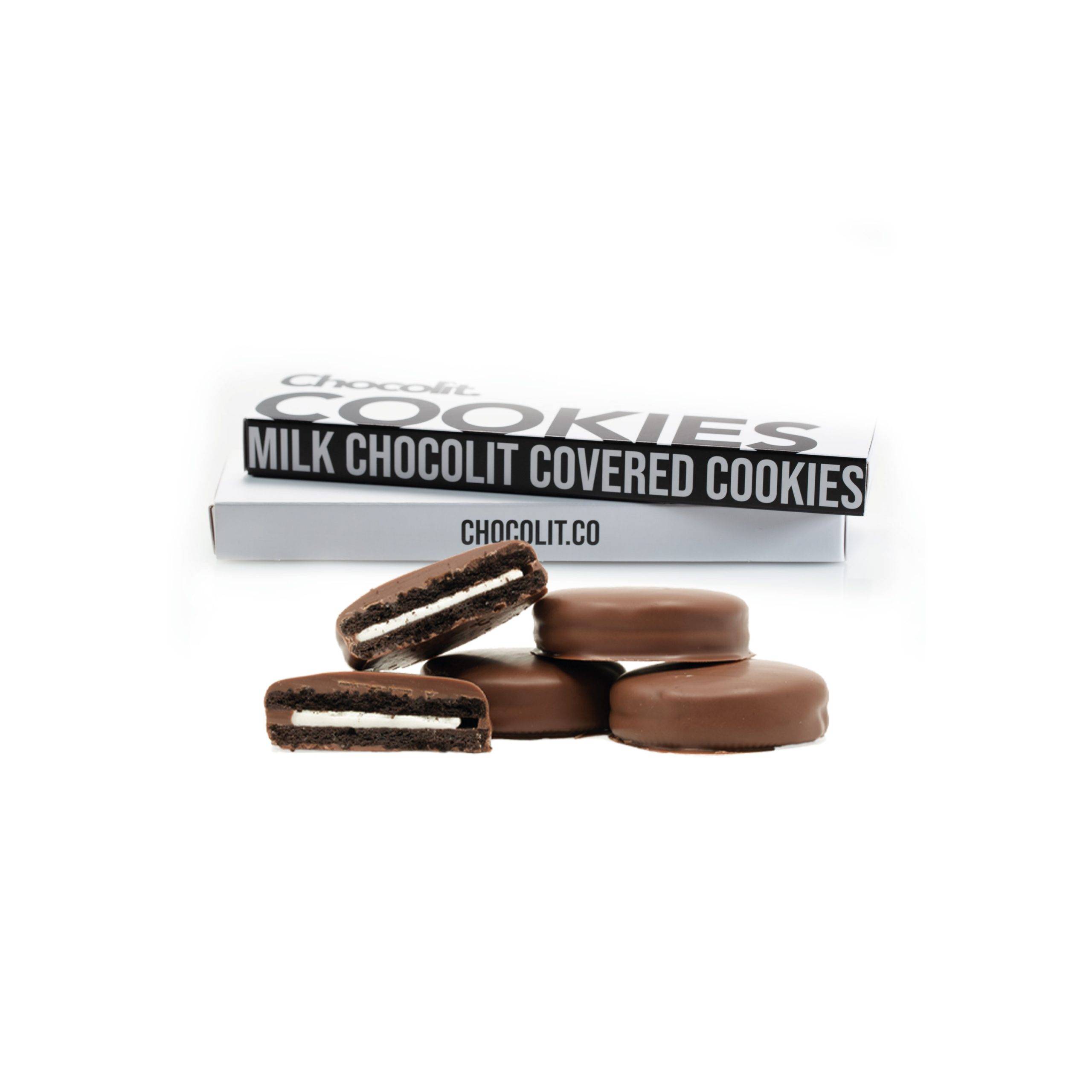 milk chocolate cannabis cookies