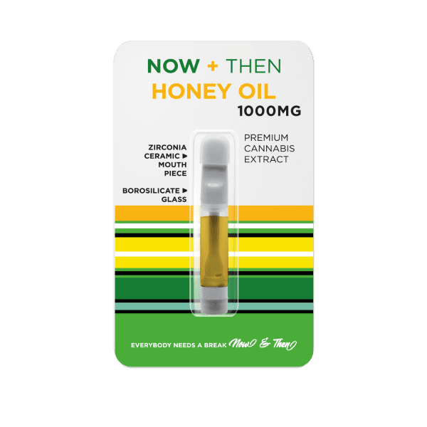 honey oil THC vape cartridge 1000mg