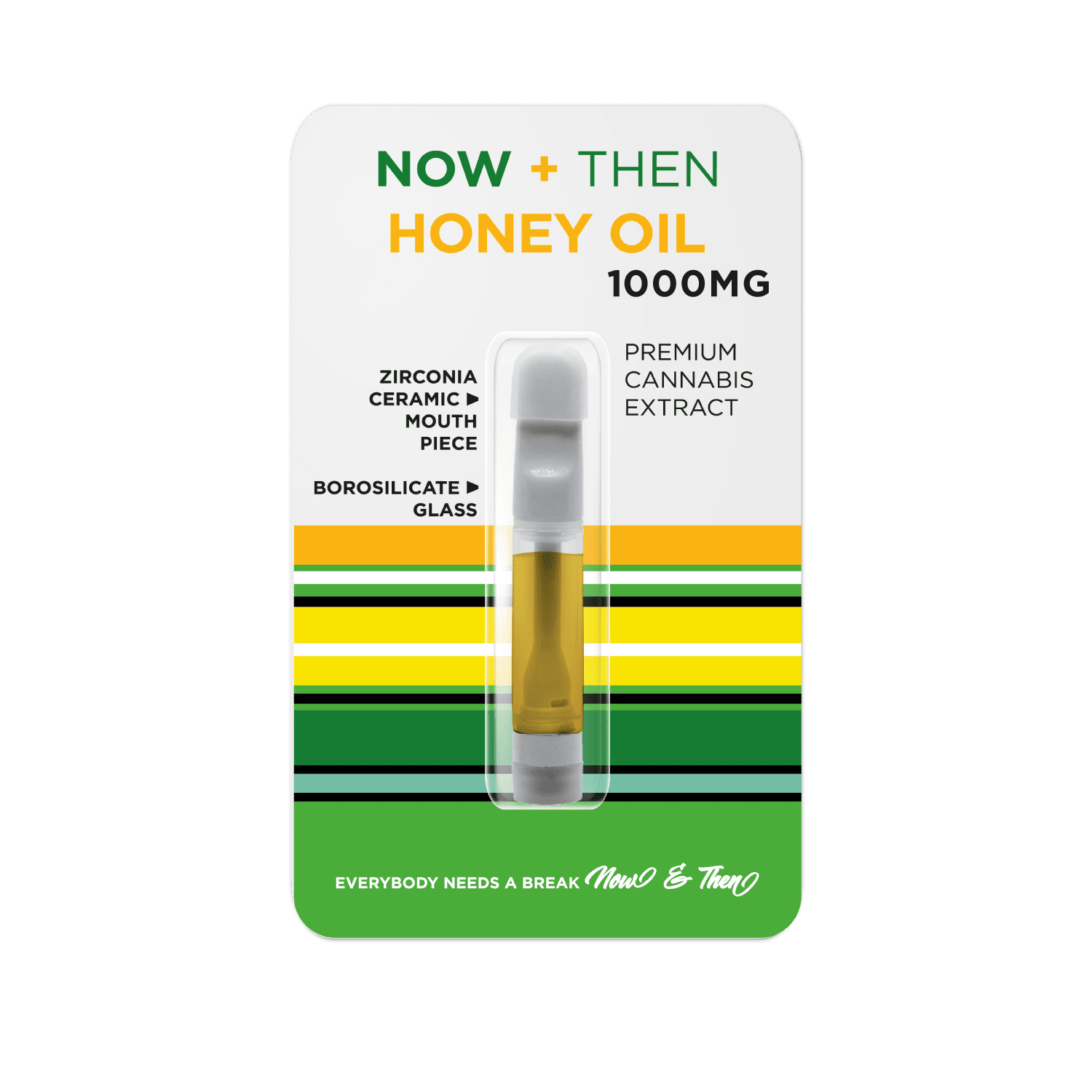 honey oil THC vape cartridge 1000mg
