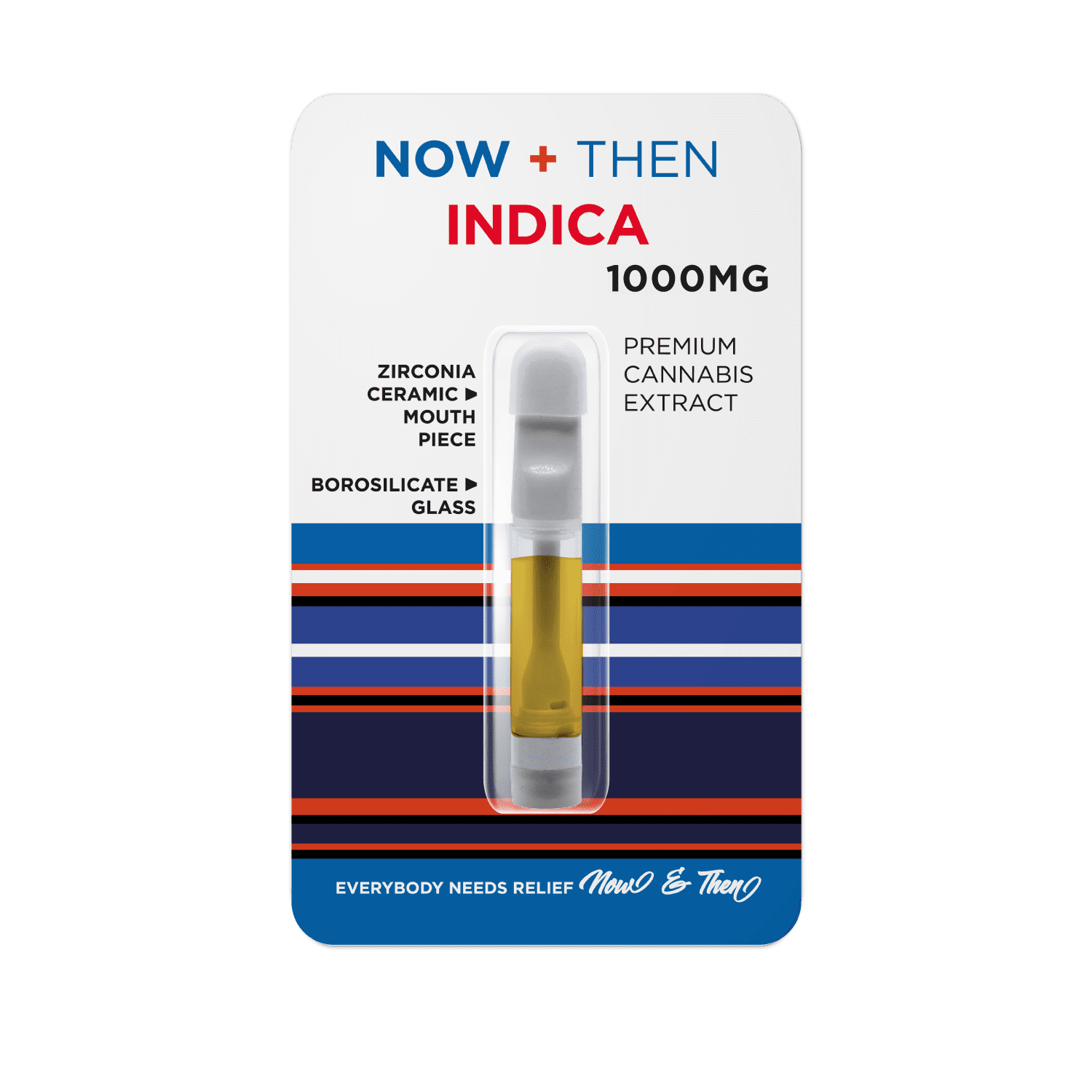 indica THC vape cartridge 1000mg