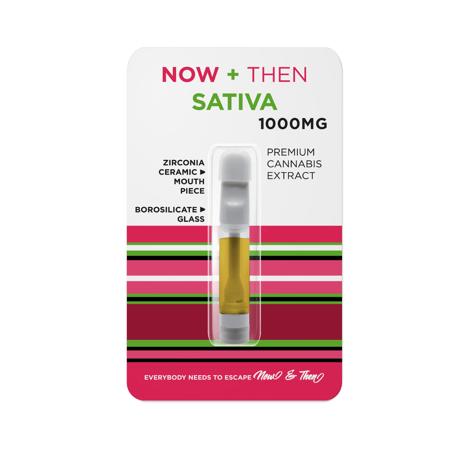 sativa THC vape cartridge 1000mg