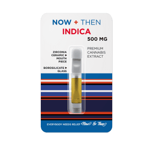 indica THC vape cartridge 500mg