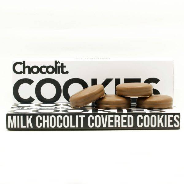 CHOCOLIT - Milk Chocolate Covered Cookies 200mg THC - Image 2