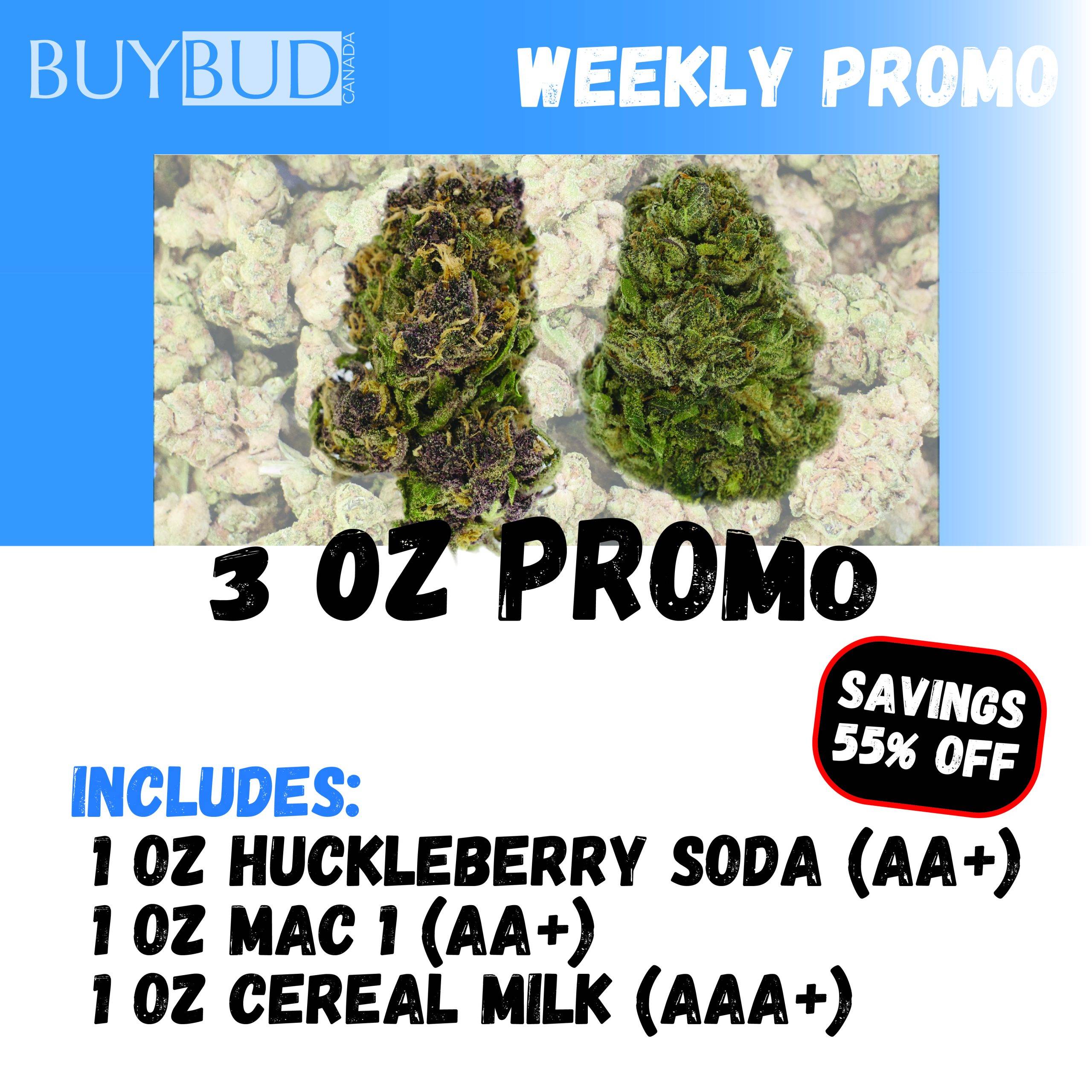 3 oz promo
