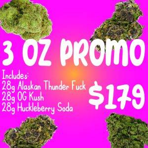 3 oz promo