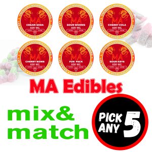 pick any 5 ma edibles