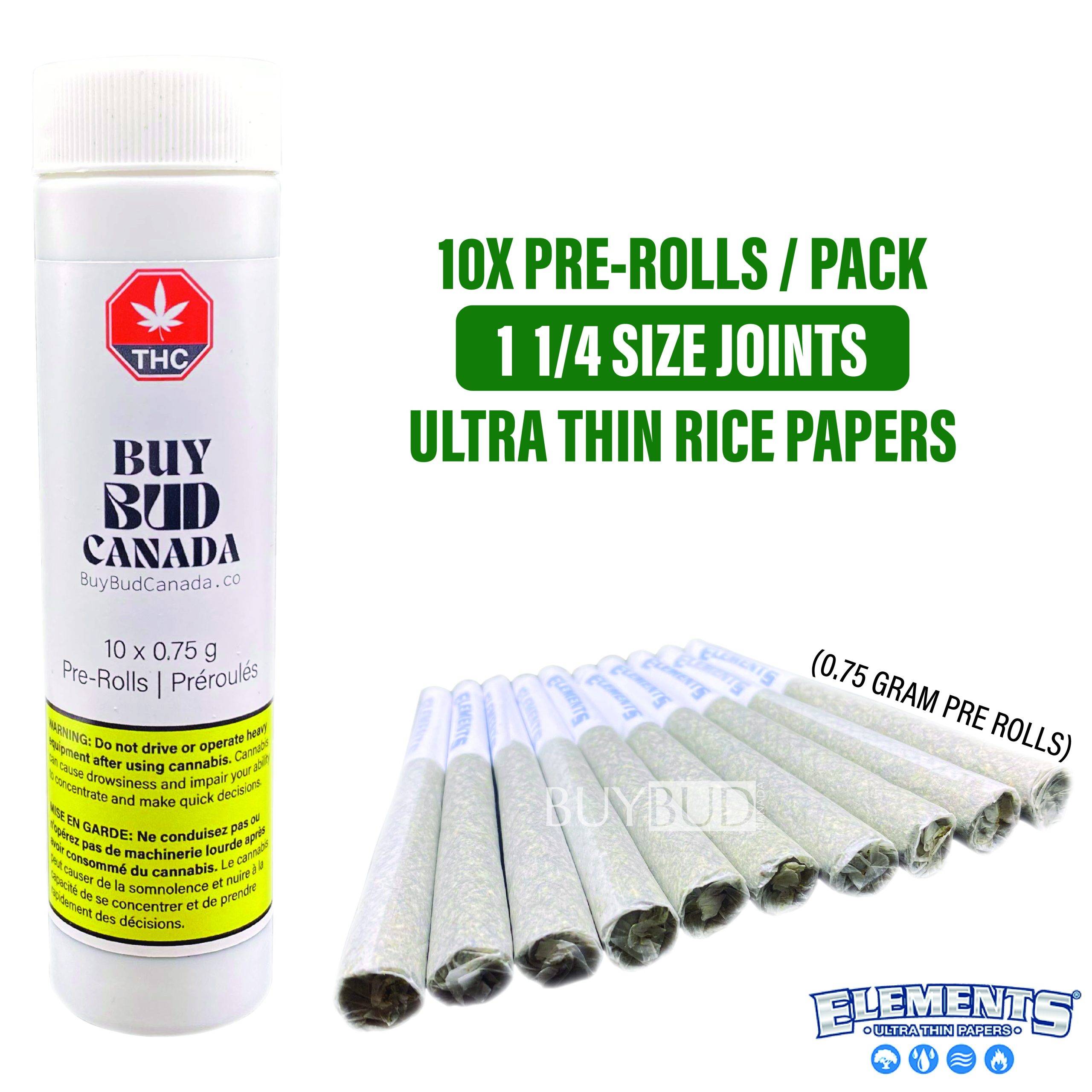 pre rolls 10 pack elements
