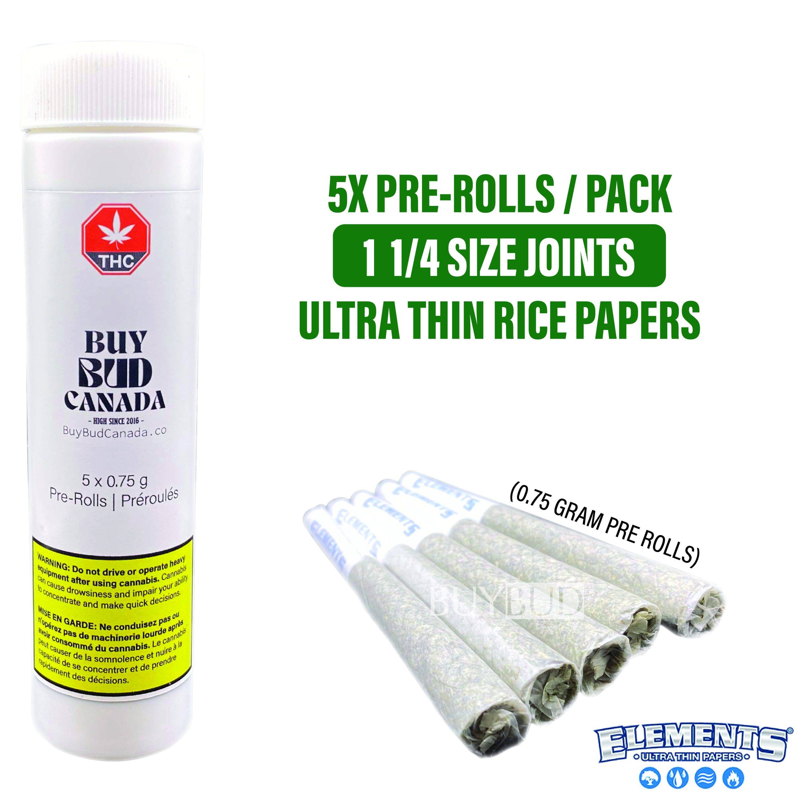 pre rolls 5 pack elements