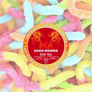 sour worms thc gummies