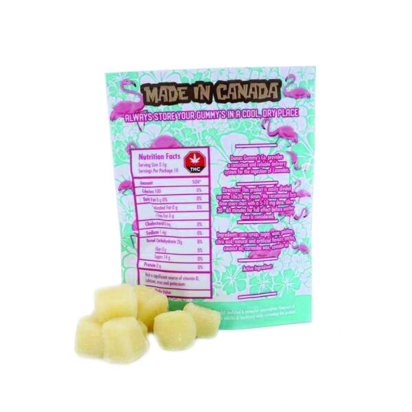 Dames Pina Colada THC Gummies
