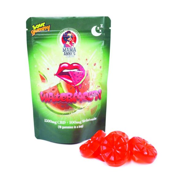 mama annes CBD watermelon gummies