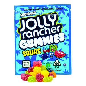 jolly THC sour gummies